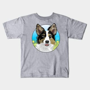 Dog Design: Digital Drawing #01 Kids T-Shirt